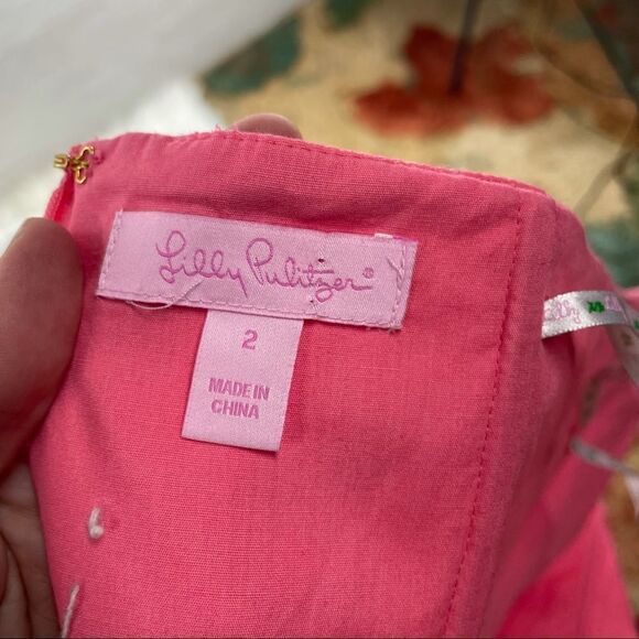 Lilly Pulitzer Mayfield Seeing Stars Strapless Fit and Flare Dress - Picture 9 of 10